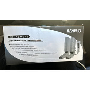 RENPHO Leg Massager with Compression 5 Modes 4 Intensities,